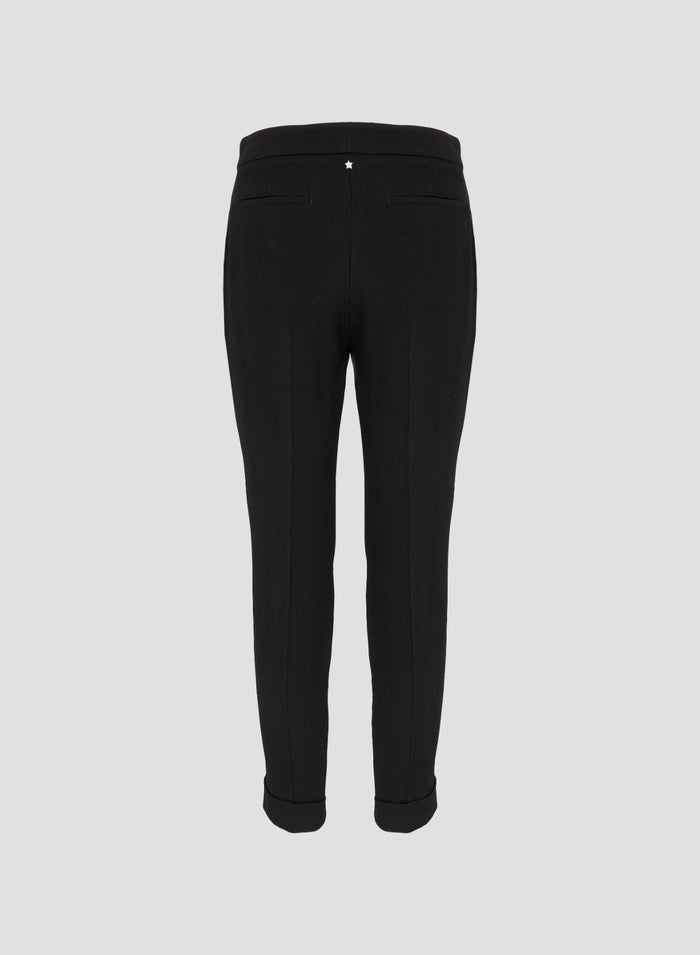 VISCOSE CADY SABLE TAILORED PANTS