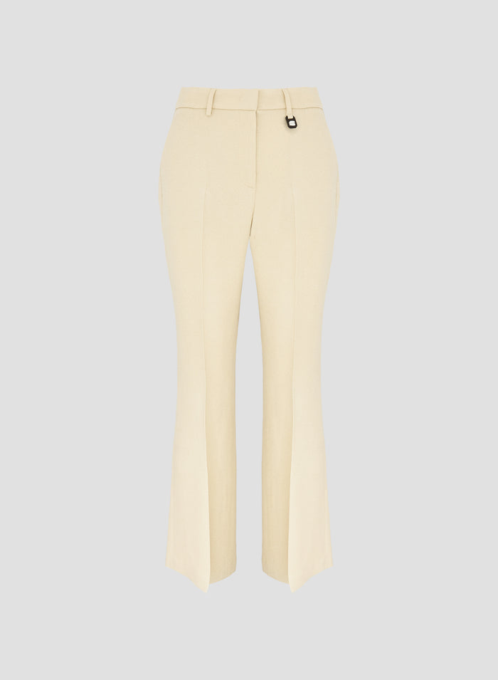 VISCOSE CADY SABLE TAILORED PANTS