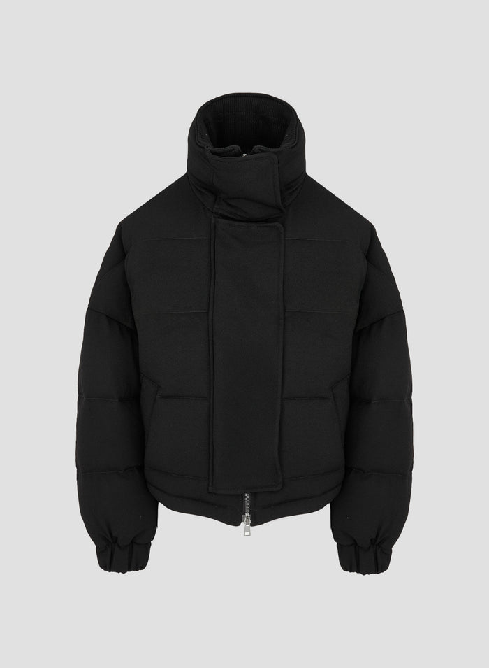 SABLE CADY VISCOSE  PADDED JACKET