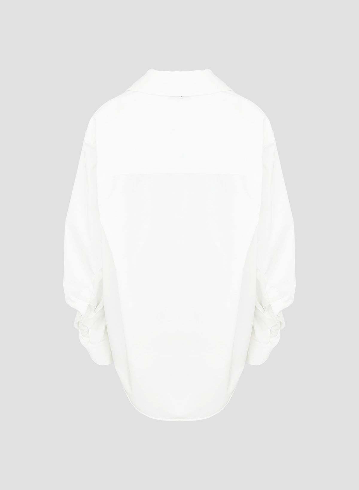 CAMICIA OVERSIZE IN POPELINE DI COTONE