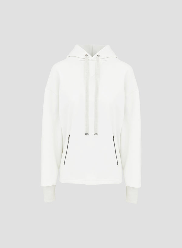 COTTON BLEND OVERSIZE HOODIE