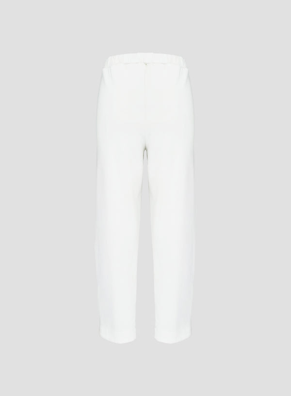 JOGGERS A GAMBA LARGA IN MISTO COTONE