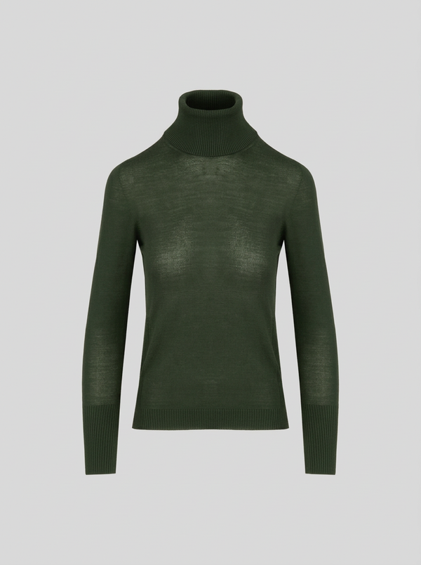 ULTRALIGHT VIRGIN WOOL TURTLENECK