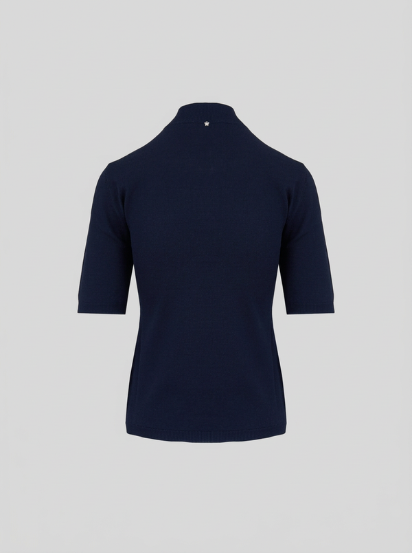 TOP IN MAGLIA DI LANA VERGINE ULTRALIGHT