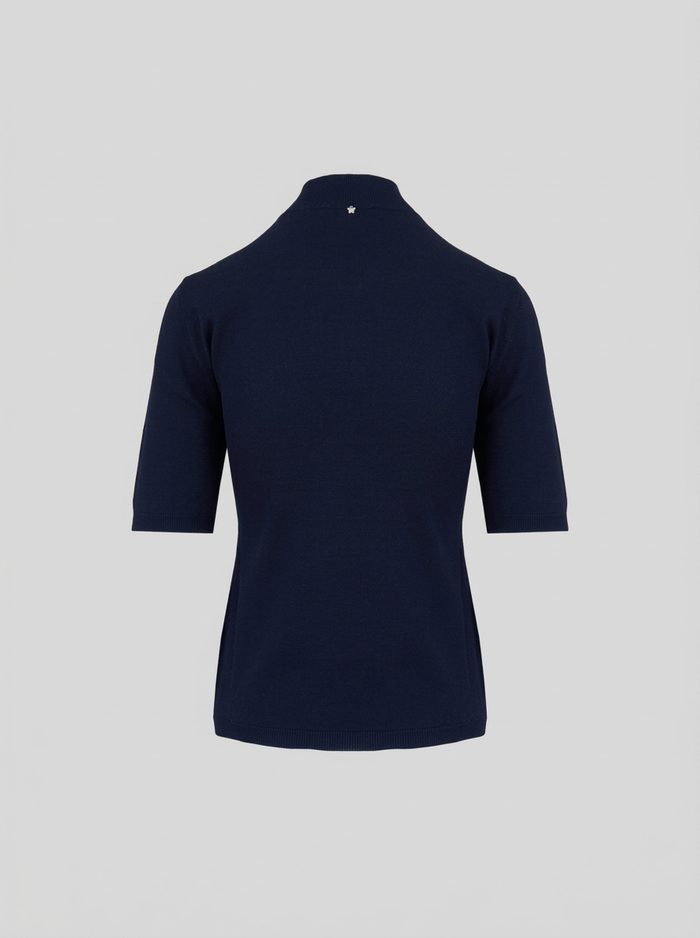 TOP IN MAGLIA DI LANA VERGINE ULTRALIGHT