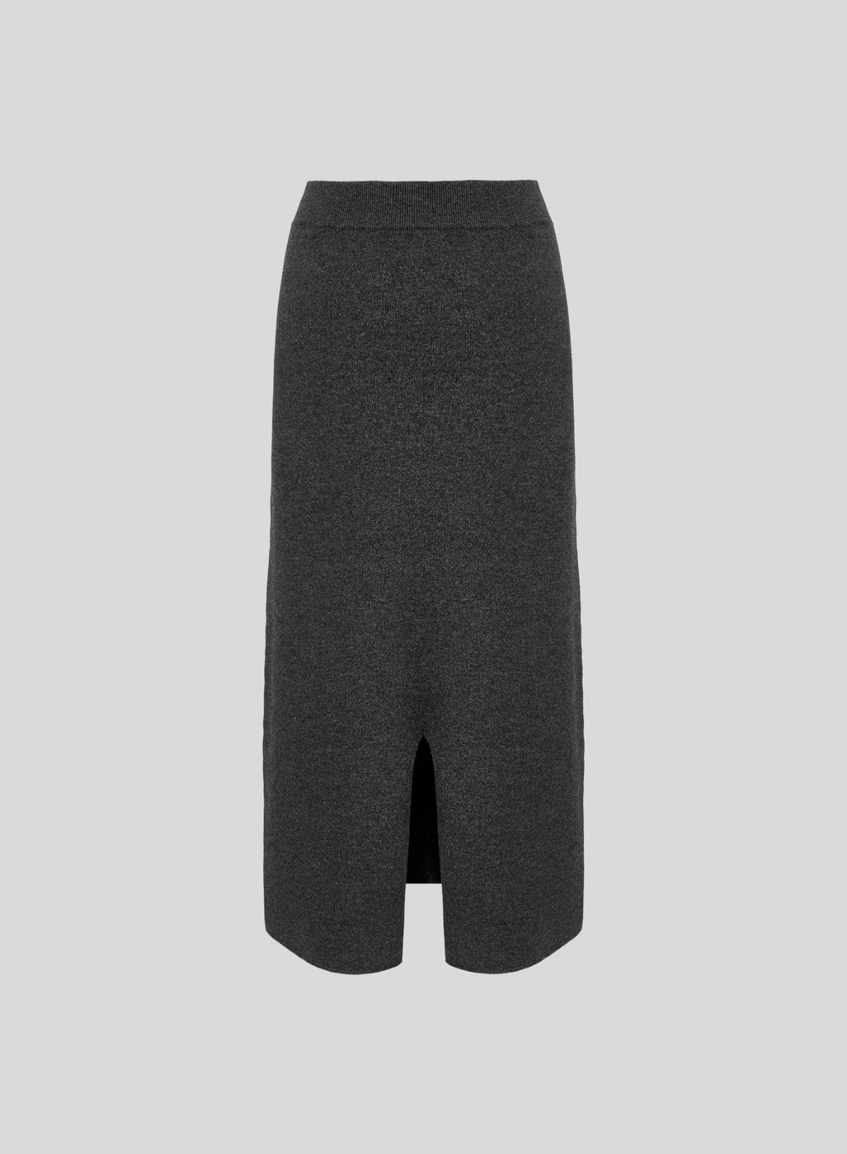 LORENA YARN MIDI SWEATSHIRT FABRIC SKIRT