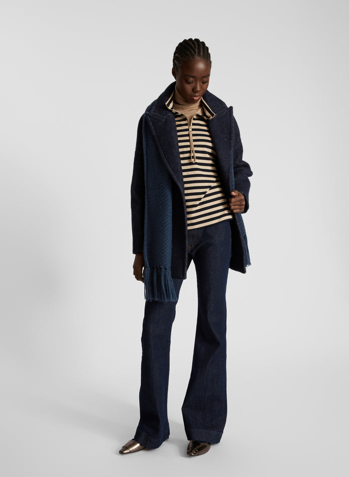COTTON JERSEY STRIPED T-SHIRT