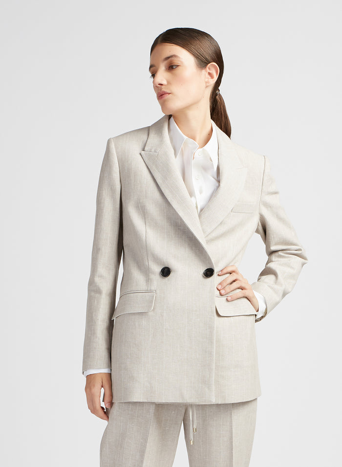 COTTON AND LINEN JACKET