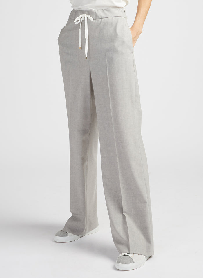 TROUSERS IN WOOL CLOTH