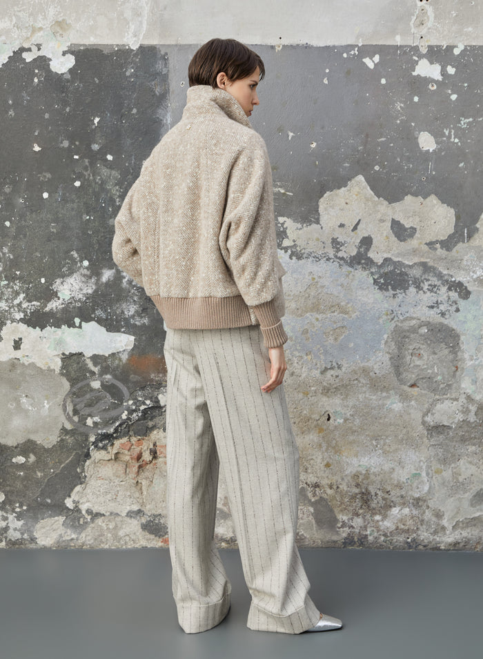 PANTALONE IN LANA E CASHMERE