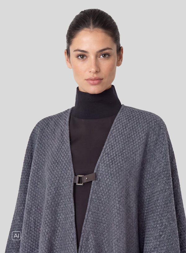 VIRGIN WOOL CAPE