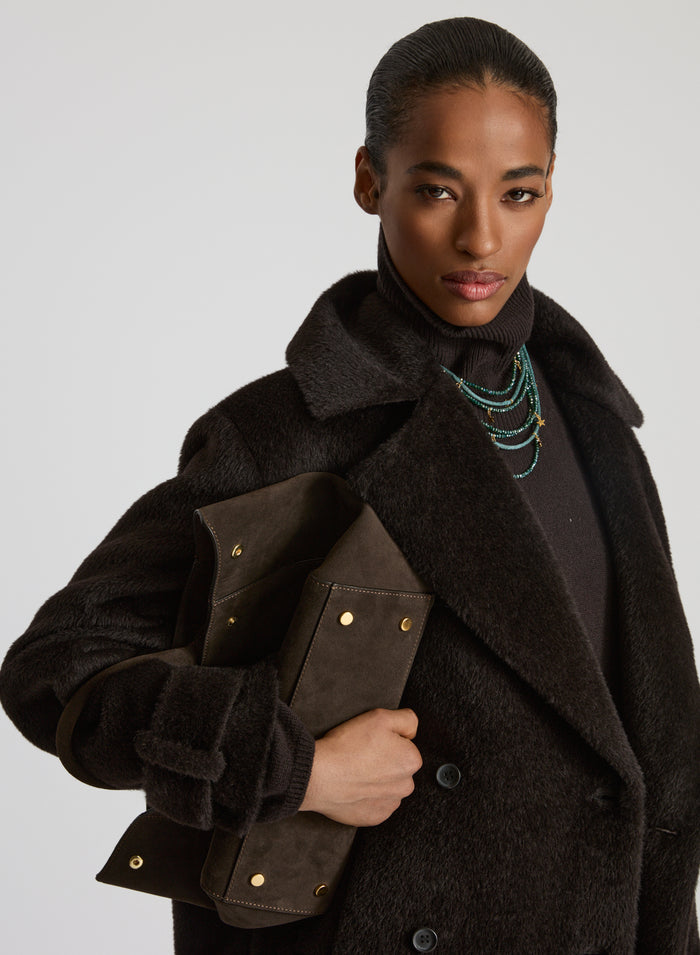 CAPPOTTO TEDDY IN LANA E ALPACA