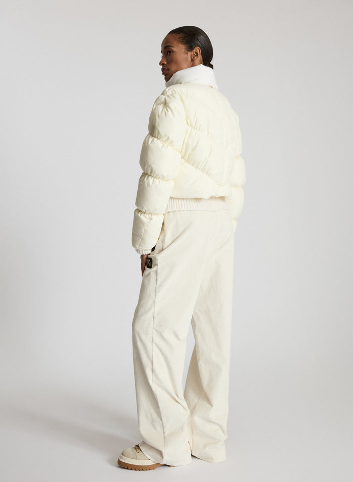 MOUNTAINEER VELVET WIDE LEG PANTS