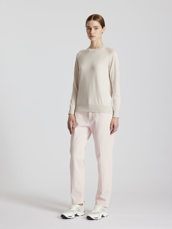 MAGLIA IN SETA E COTONE