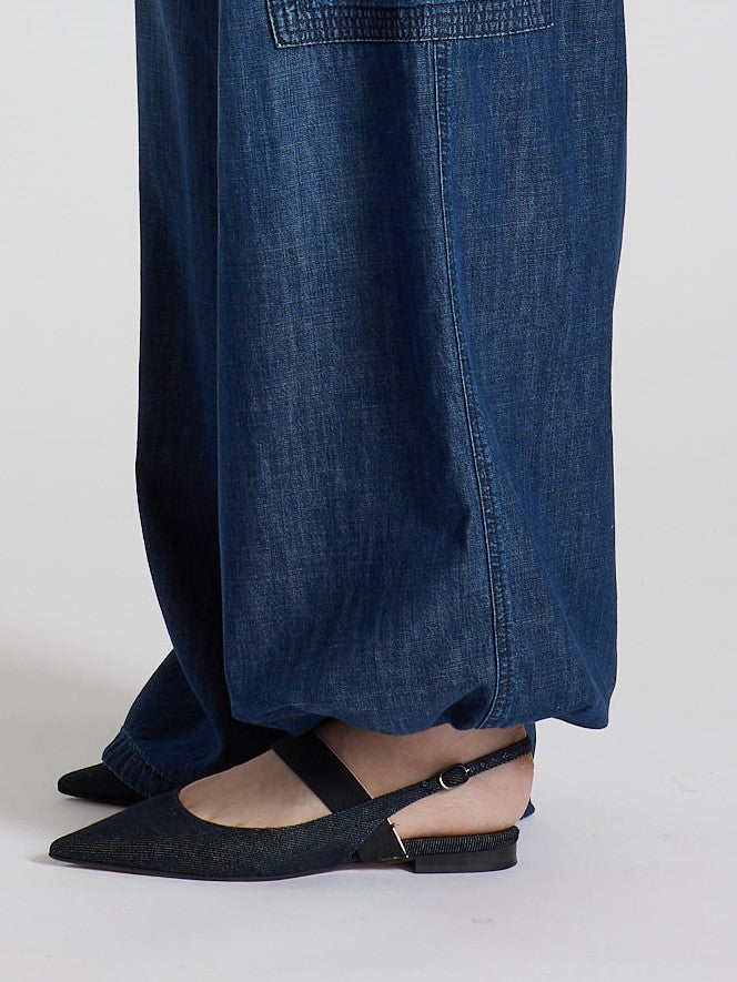 BALLERINE SLINGBACK IN PELLE