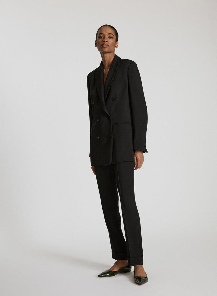 VISCOSE CADY SABLE TAILORED PANTS