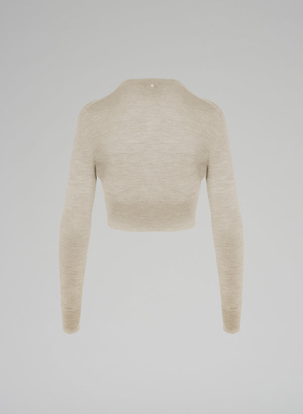 CARDIGAN CORTO IN MAGLIA