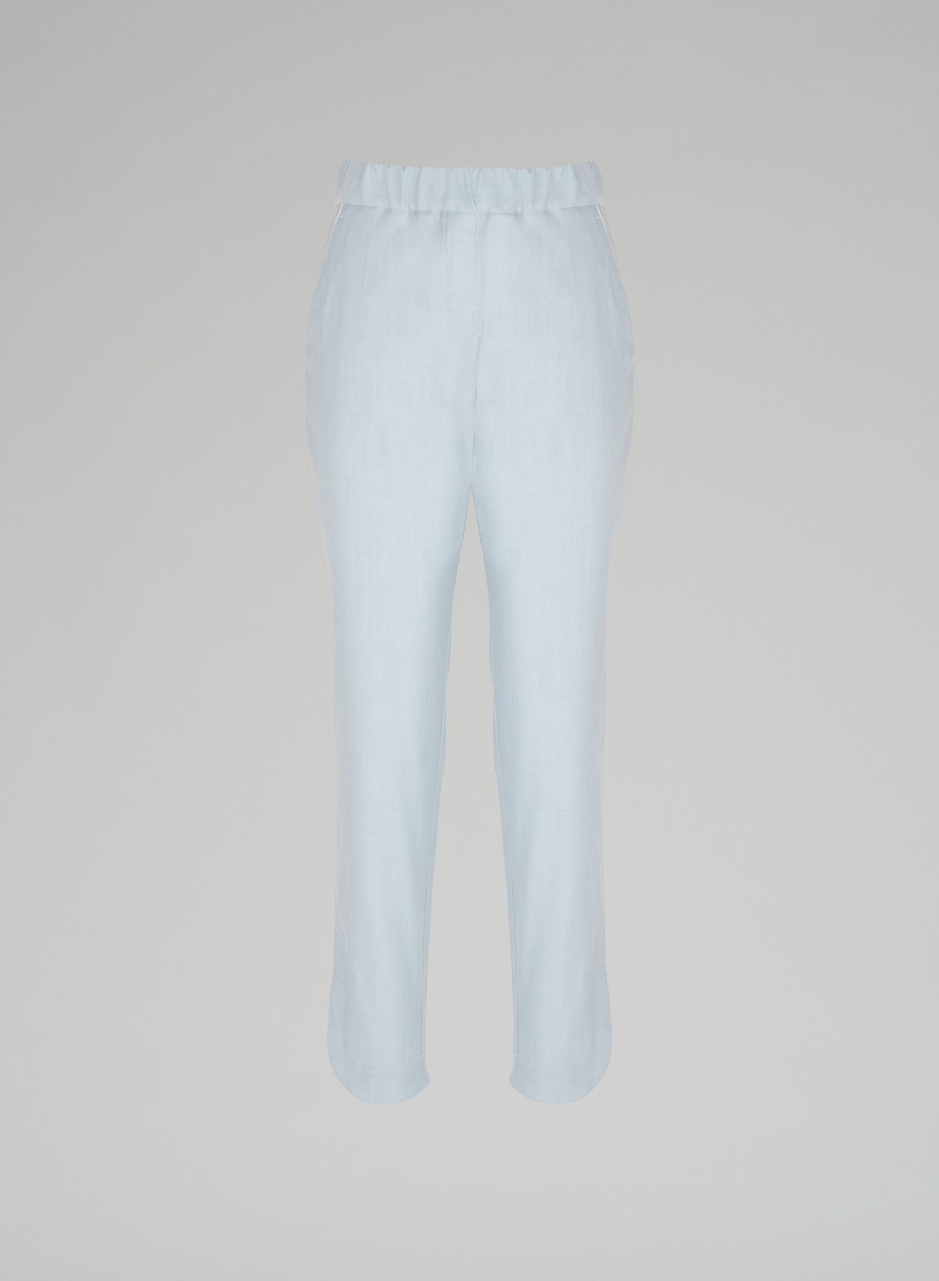 PANTALONI A SIGARETTA IN LANA
