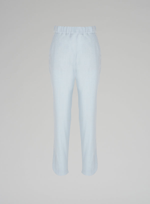 PANTALONI A SIGARETTA IN LANA