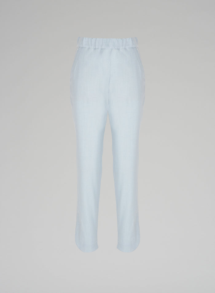 PANTALONI A SIGARETTA IN LANA