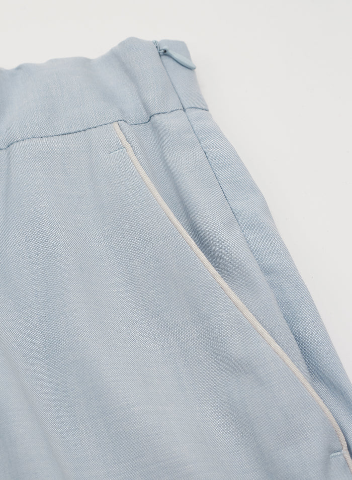 PANTALONI A SIGARETTA IN LANA