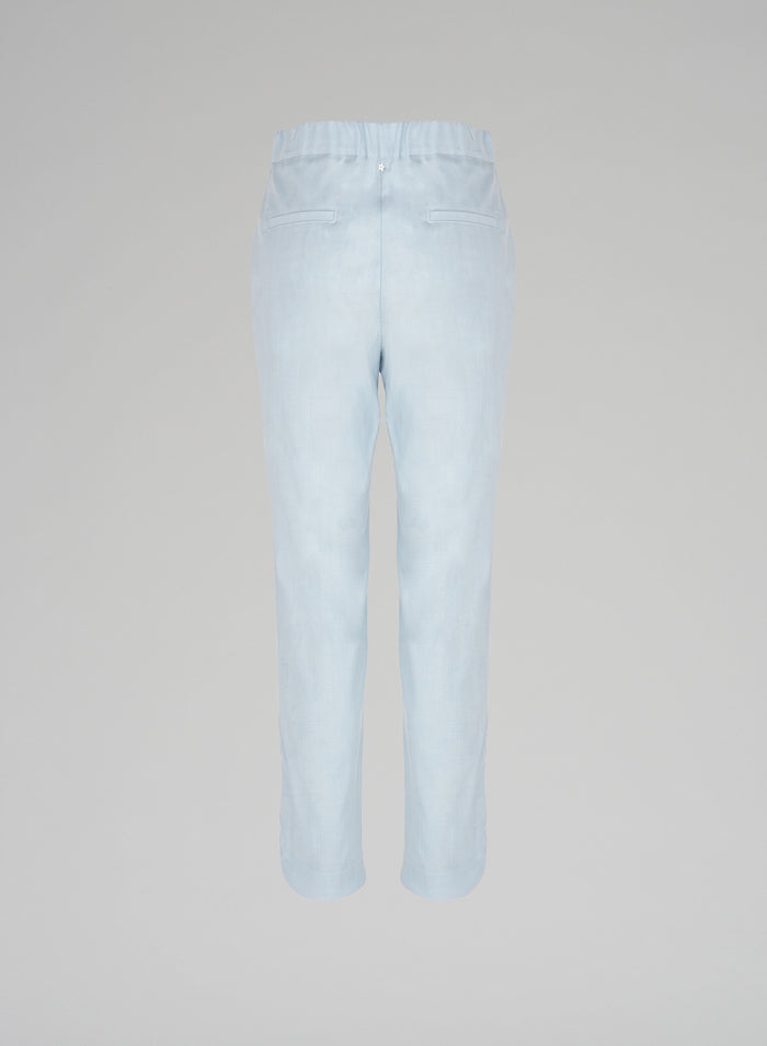 PANTALONI A SIGARETTA IN LANA