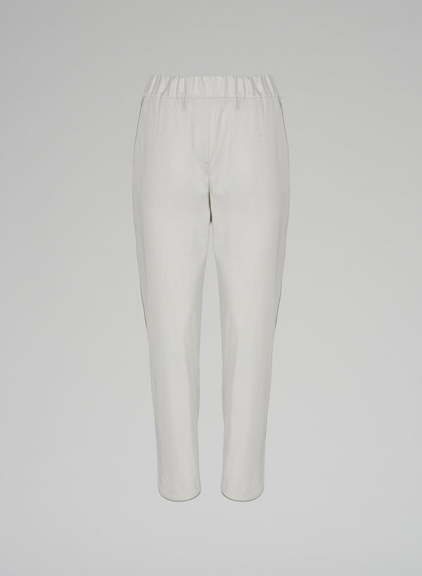 PANTALONI A SIGARETTA IN LANA