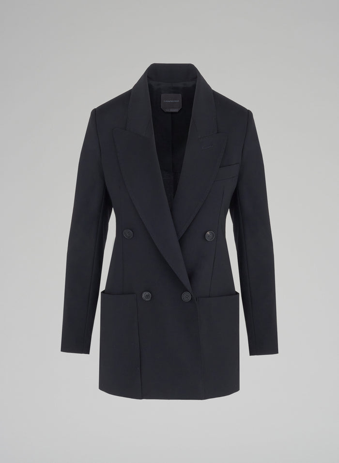 GIACCA DOPPIOPETTO IN LANA STRETCH