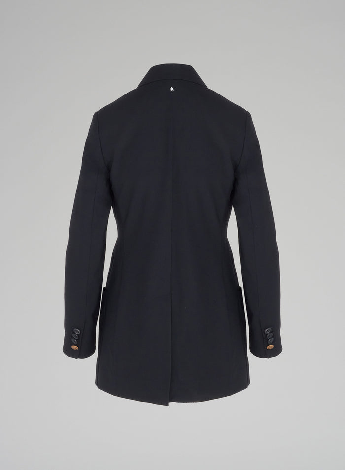 GIACCA DOPPIOPETTO IN LANA STRETCH