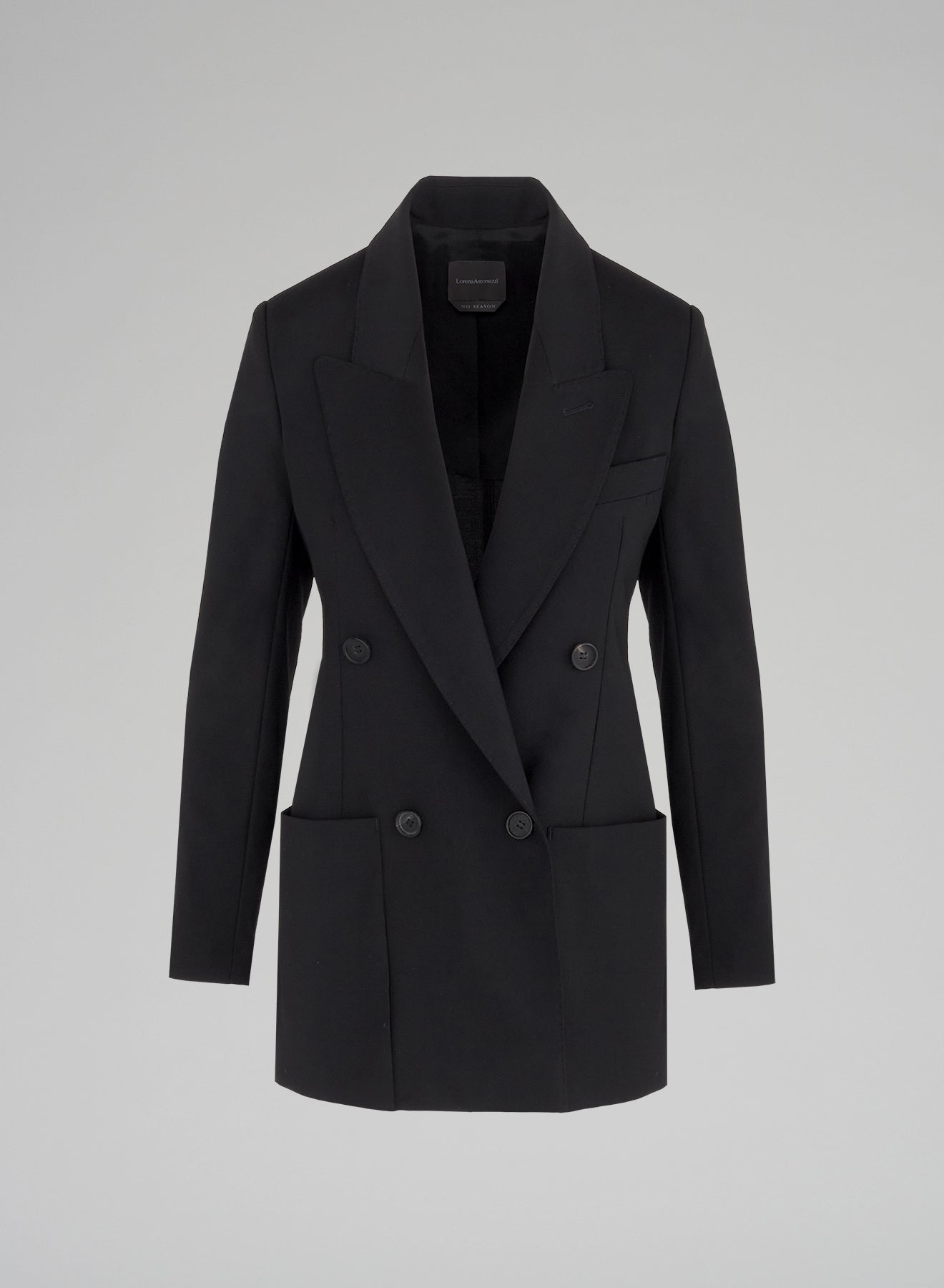 GIACCA DOPPIOPETTO IN LANA STRETCH
