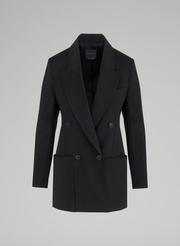 GIACCA DOPPIOPETTO IN LANA STRETCH