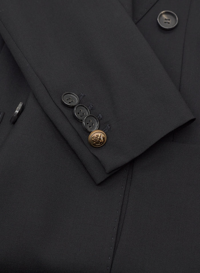 GIACCA DOPPIOPETTO IN LANA STRETCH
