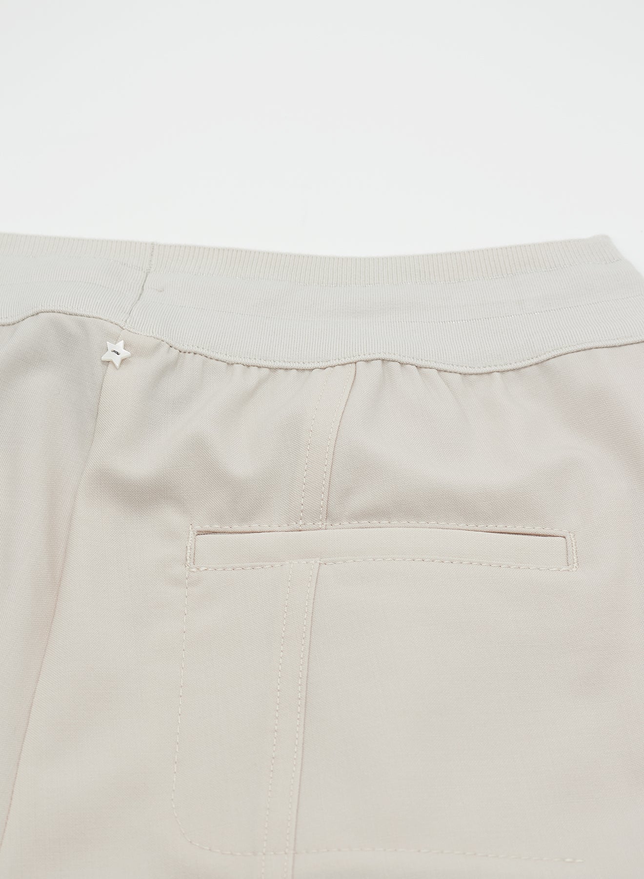 JOGGERS IN TELA UNITA DI LANA STRETCH