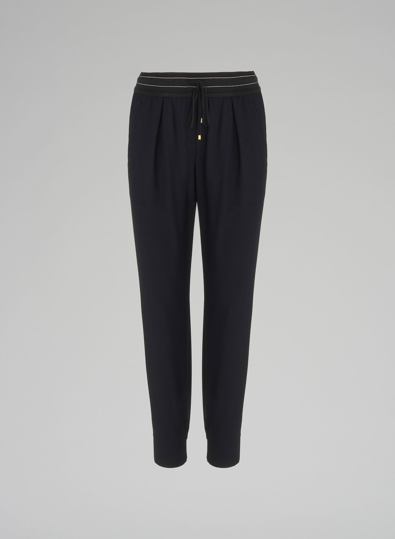 JOGGERS IN TELA UNITA DI LANA STRETCH