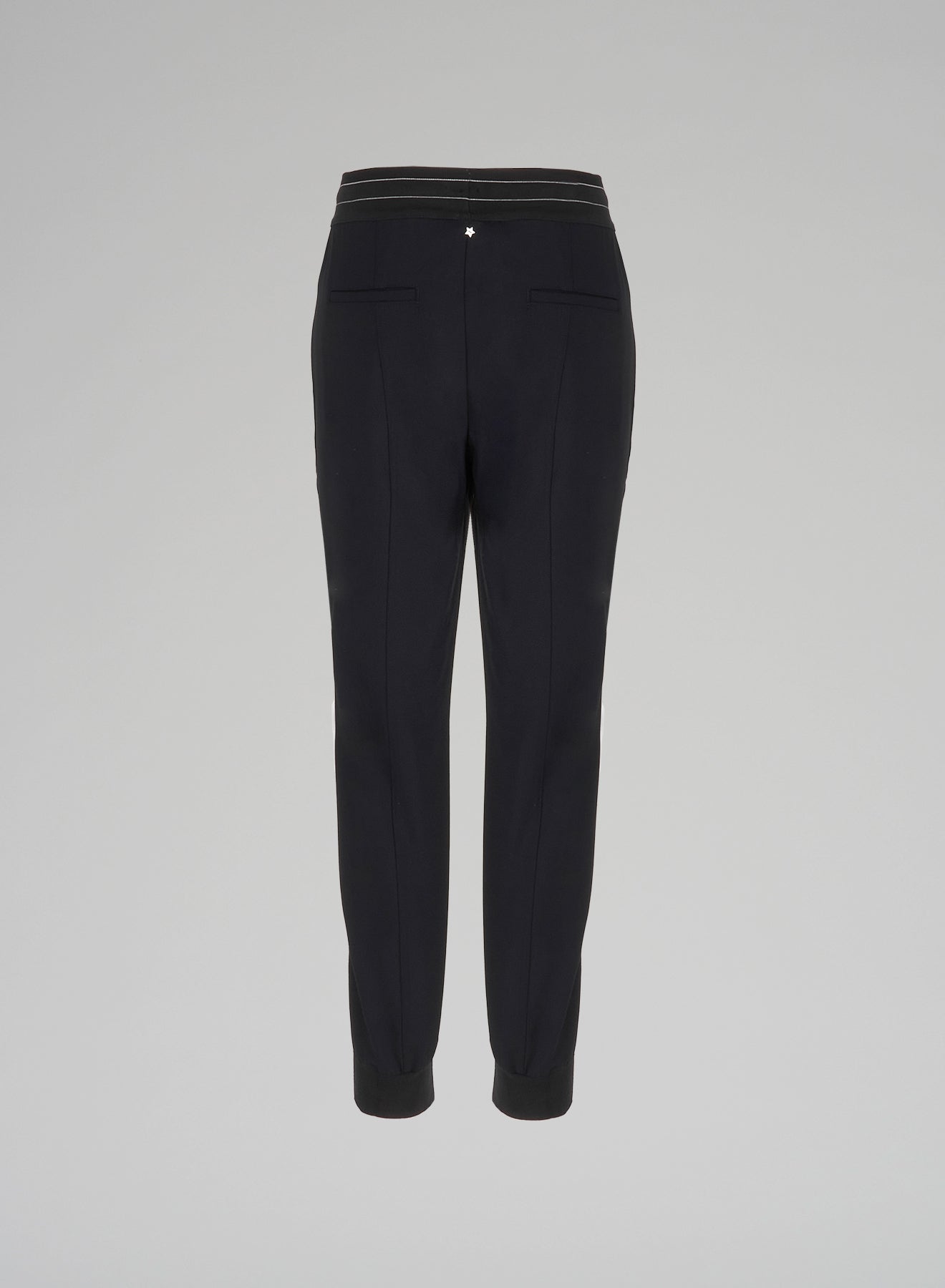 JOGGERS IN TELA UNITA DI LANA STRETCH