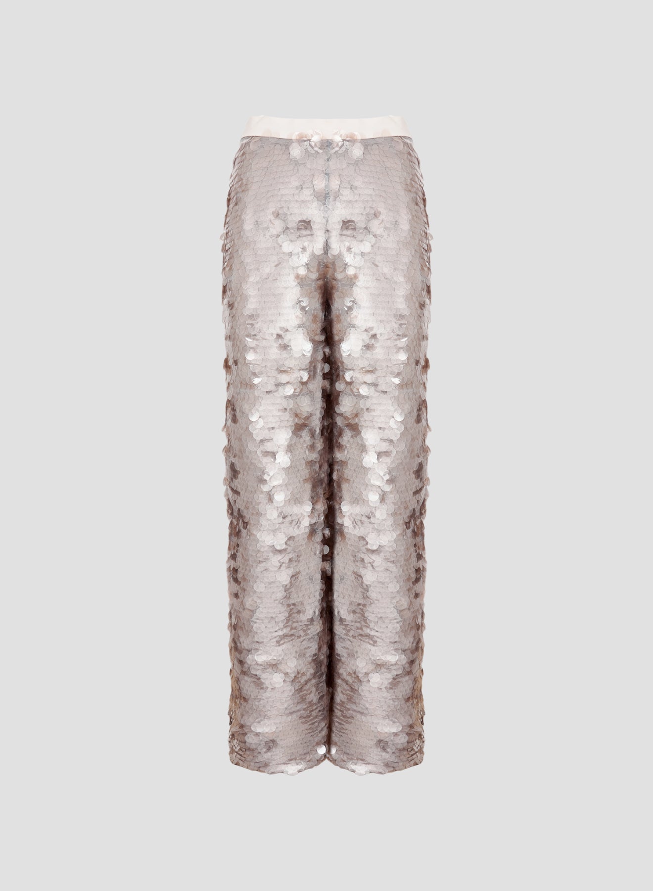 PANTS WITH SMOKED SEQUINS