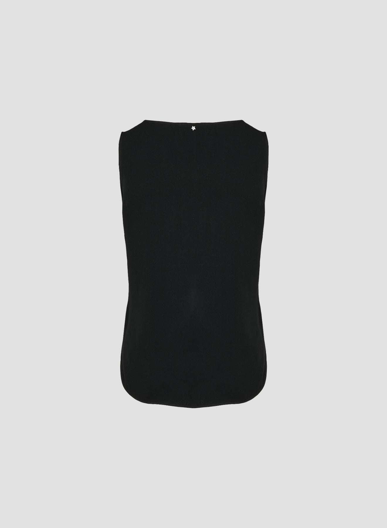 SILK TWILL SLEEVELESS TOP