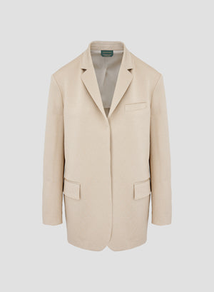 GIACCA OVERSIZE IN VISCOSA EFFETTO LUREX