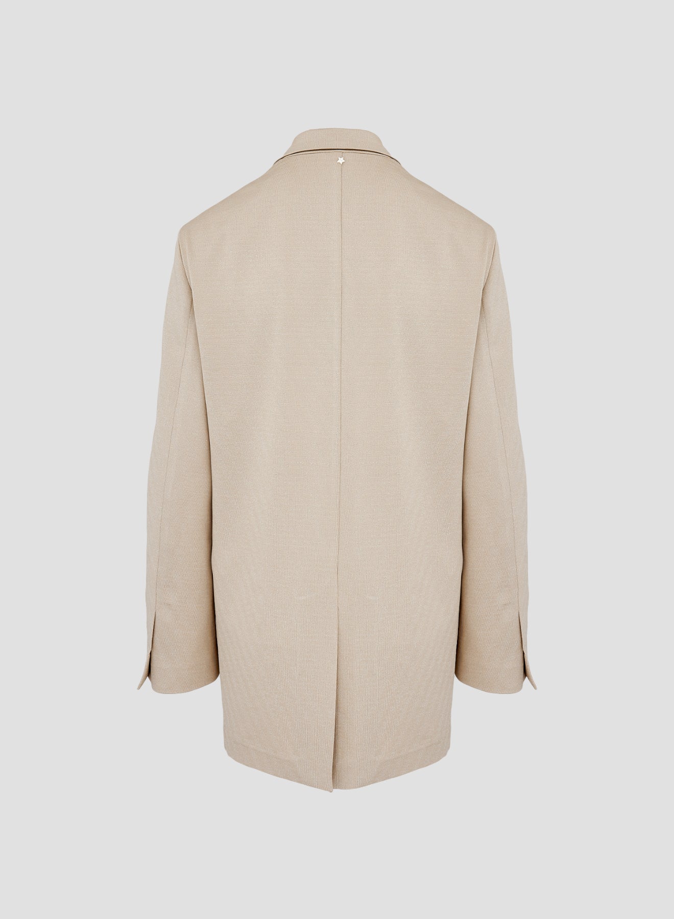 VISCOSE OVERSIZED JACKET WITH LUREX EFFECT