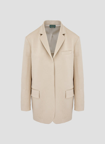 GIACCA OVERSIZE IN VISCOSA EFFETTO LUREX