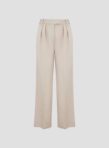 PANTALONI SARTORIALI IN VISCOSA EFFETTO LUREX