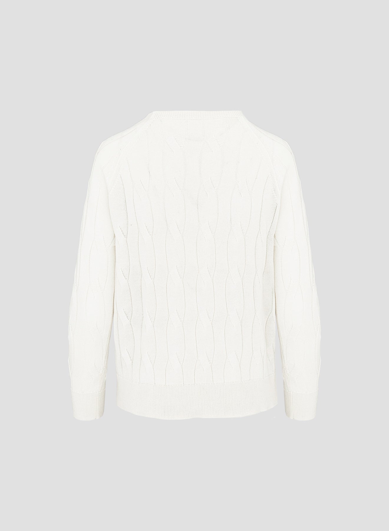 VANISE CABLE AND RIBBED KNIT SWEATER