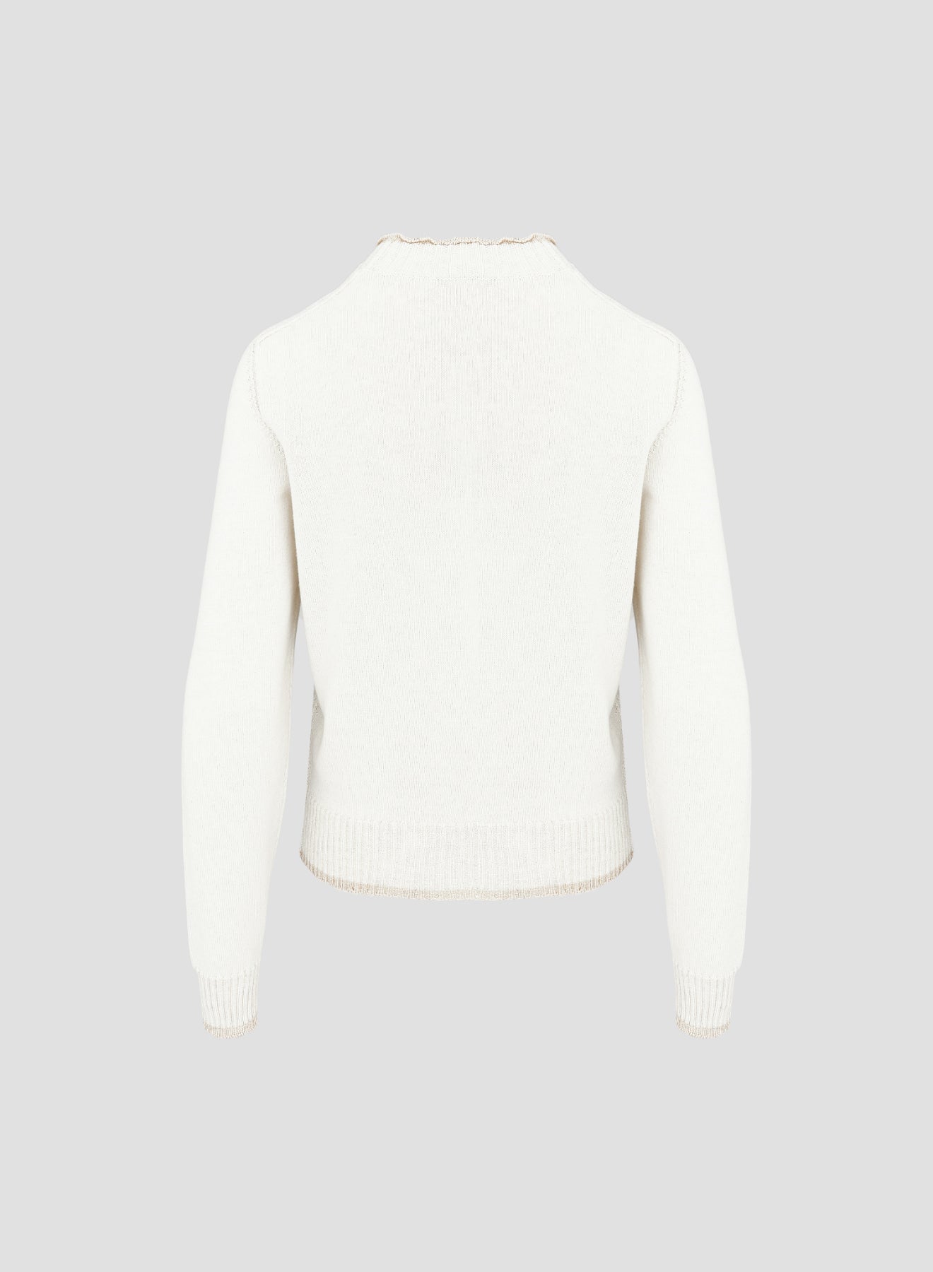 CARDIGAN IN MAGLIA DI COTONE VANISE CON FILO PAILLETTES