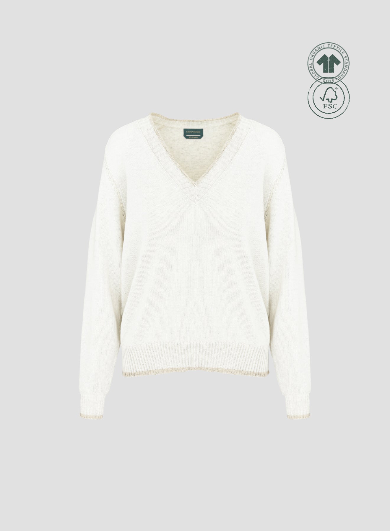 deres paper cotton sweater 白 15th デレス deres paper cotton sweater 白 15th デレス deres paper cotton