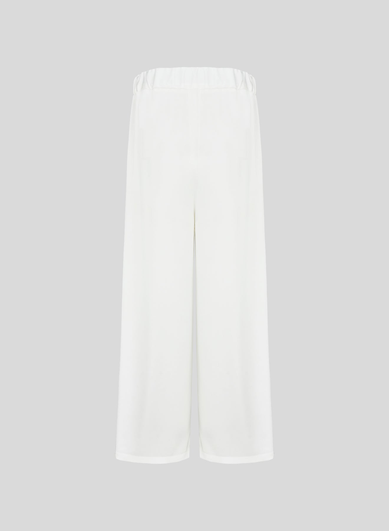 WIDE-LEG PANTS IN SHINY SATIN