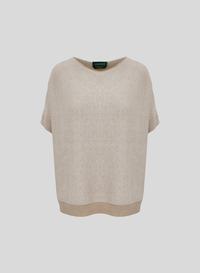 MAGLIA IN COTONE E CASHMERE VANISE