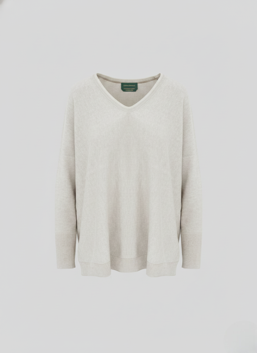 MAGLIA IN  COTONE E CASHMERE VANISE