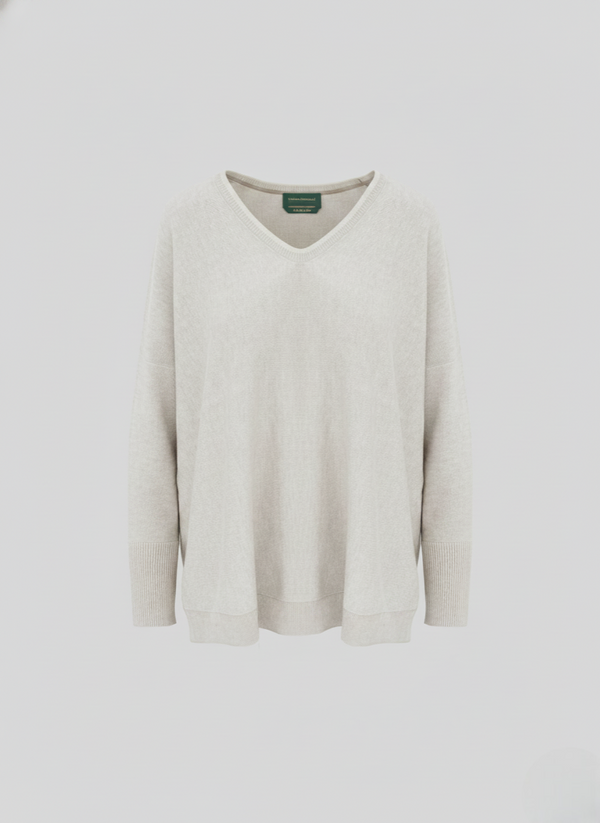 MAGLIA IN  COTONE E CASHMERE VANISE