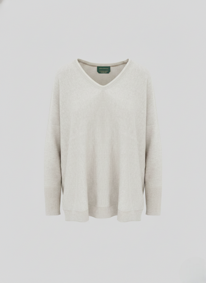 MAGLIA IN  COTONE E CASHMERE VANISE