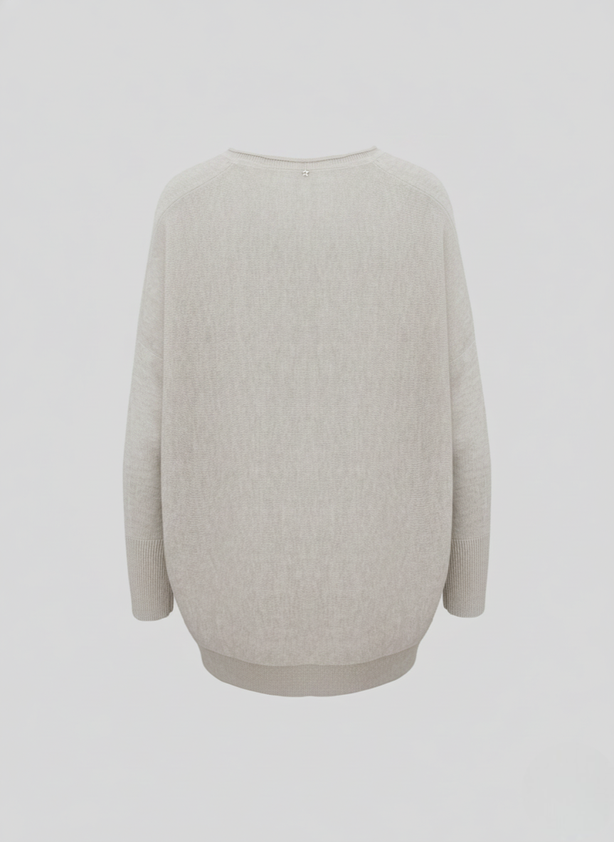 MAGLIA IN  COTONE E CASHMERE VANISE